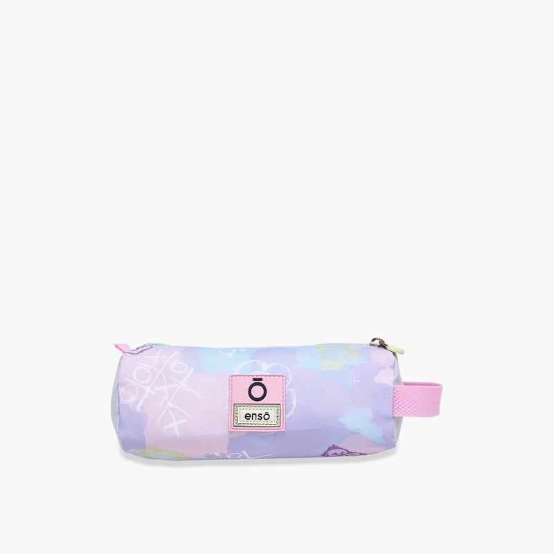 Enso Pouch-New Vibes-1 Cmprt--Girls (Polyester) Purple \ 23X9X9 - Image 4